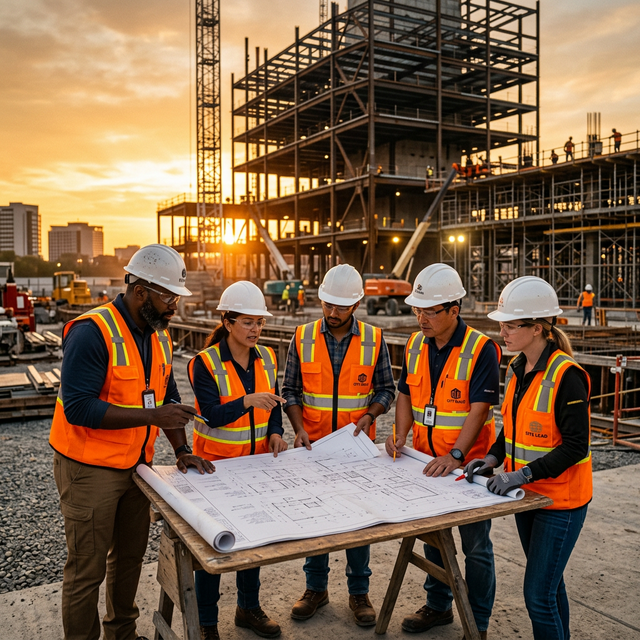 Ironclad Construction team on site
